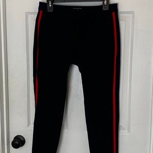 Banana Republic Blue and Red Striped Sloan Size 6 Pants